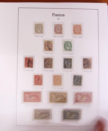 1849-1966, collection neuf (ob. avant 1910) en 2 albums