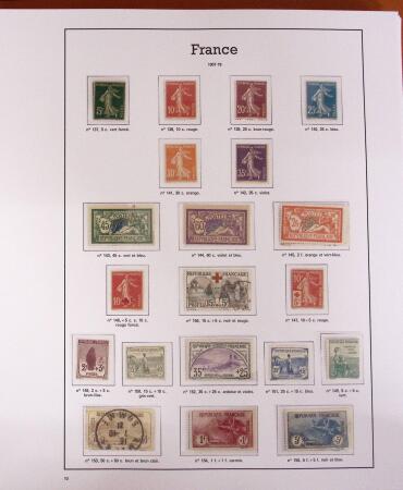 1849-1966, collection neuf (ob. avant 1910) en 2 albums