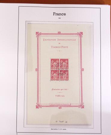 1849-1966, collection neuf (ob. avant 1910) en 2 albums