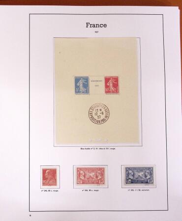 1849-1966, collection neuf (ob. avant 1910) en 2 albums