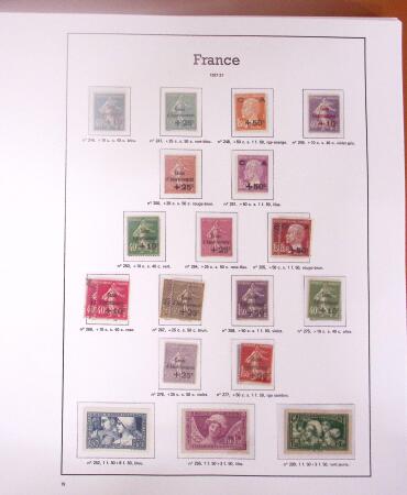 1849-1966, collection neuf (ob. avant 1910) en 2 albums