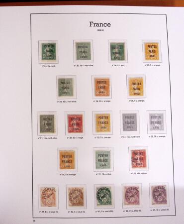 1849-1966, collection neuf (ob. avant 1910) en 2 albums