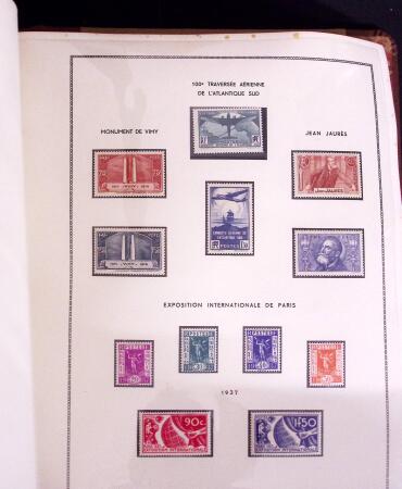 1900-56, collection France quasi neuf en 2 albums