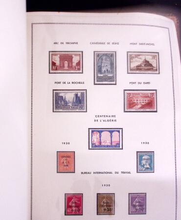 1900-56, collection France quasi neuf en 2 albums