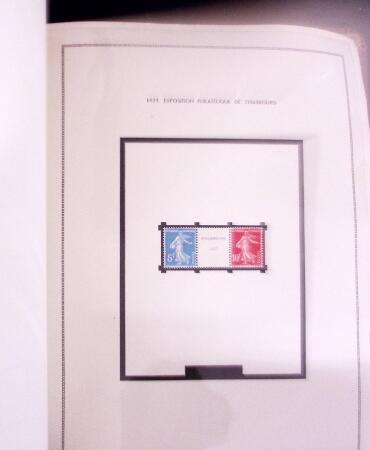 1900-56, collection France quasi neuf en 2 albums