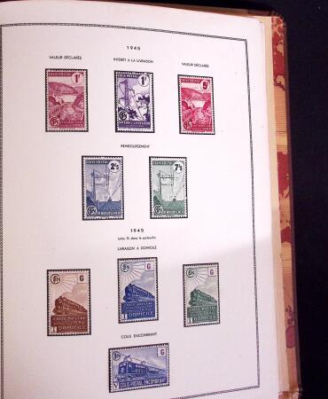 1900-56, collection France quasi neuf en 2 albums