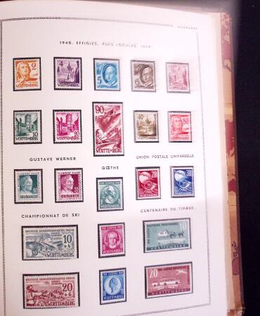 1900-56, collection France quasi neuf en 2 albums