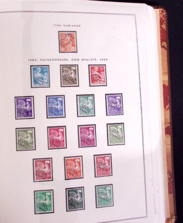 1900-56, collection France quasi neuf en 2 albums