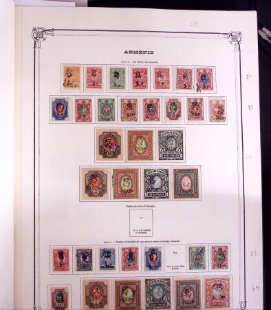 1859-2007, Attractive collection of Russia/USSR in 9 albums