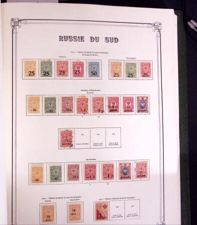 1859-2007, Attractive collection of Russia/USSR in 9 albums