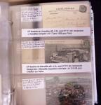 1900-1910, Collection de +350 lettres en 2 albums,