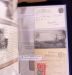 1900-1910, Collection de +350 lettres en 2 albums,