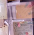 1900-1910, Collection de +350 lettres en 2 albums,