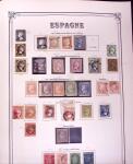 1850-2006, Solid collection of SPAIN in 4 albums incl. high values in the classic period, some stain spots, fine