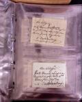 1625-1860 +370 lettres accumulées en 4 classeurs,