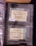 1625-1860 +370 lettres accumulées en 4 classeurs,