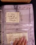 1625-1860 +370 lettres accumulées en 4 classeurs,