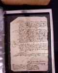 1625-1860 +370 lettres accumulées en 4 classeurs,