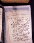 1625-1860 +370 lettres accumulées en 4 classeurs,
