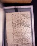 1625-1860 +370 lettres accumulées en 4 classeurs,