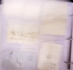 1625-1860 +370 lettres accumulées en 4 classeurs,