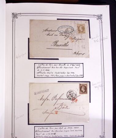 1863-1875 Belle présentation en album sur les étoiles