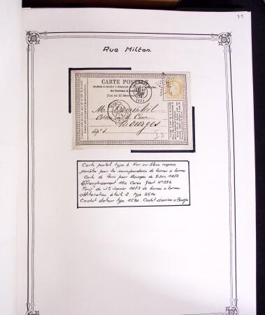 1863-1875 Belle présentation en album sur les étoiles