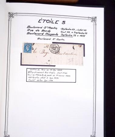 1863-1875 Belle présentation en album sur les étoiles