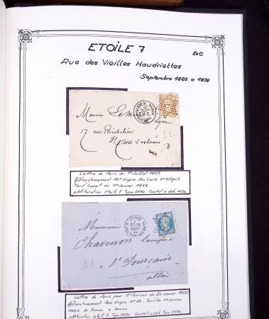 1863-1875 Belle présentation en album sur les étoiles