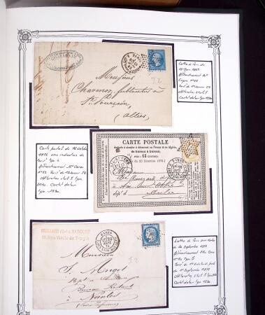1863-1875 Belle présentation en album sur les étoiles