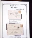 1863-1875 Belle présentation en album sur les étoiles