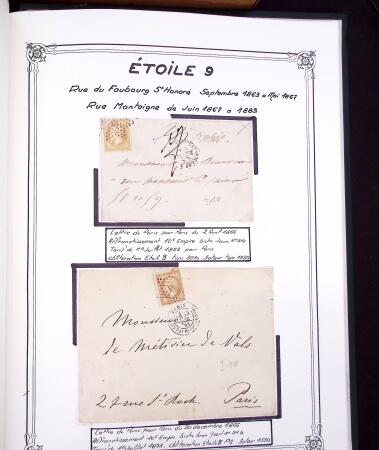 1863-1875 Belle présentation en album sur les étoiles