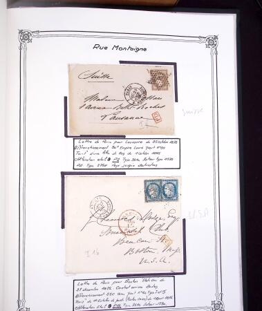 1863-1875 Belle présentation en album sur les étoiles