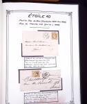 1863-1875 Belle présentation en album sur les étoiles