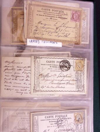1820-1875 qq centaines de lettres/cartes précurseurs