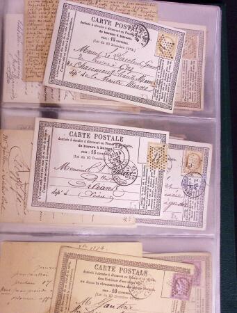 1820-1875 qq centaines de lettres/cartes précurseurs