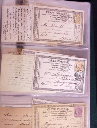 1820-1875 qq centaines de lettres/cartes précurseurs