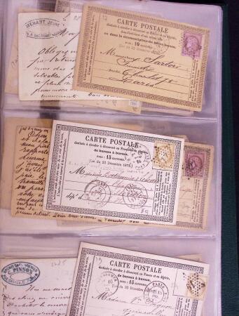 1820-1875 qq centaines de lettres/cartes précurseurs