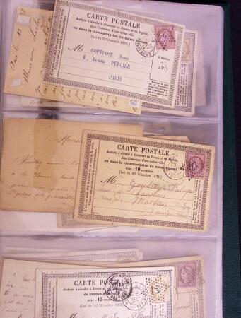 1820-1875 qq centaines de lettres/cartes précurseurs