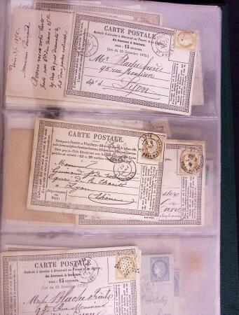 1820-1875 qq centaines de lettres/cartes précurseurs