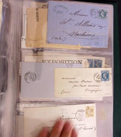1820-1875 qq centaines de lettres/cartes précurseurs
