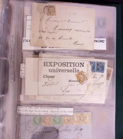 1820-1875 qq centaines de lettres/cartes précurseurs