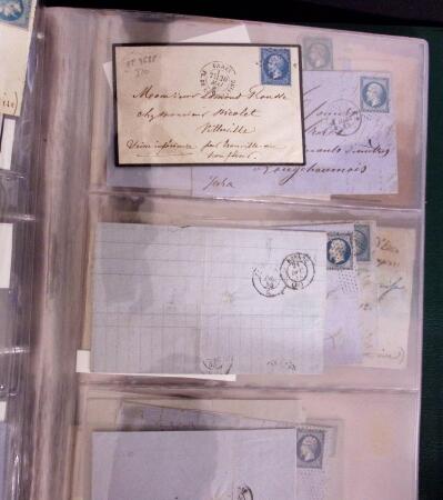 1820-1875 qq centaines de lettres/cartes précurseurs