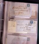 1820-1875 qq centaines de lettres/cartes précurseurs