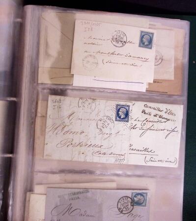 1820-1875 qq centaines de lettres/cartes précurseurs