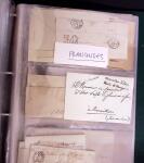1820-1875 qq centaines de lettres/cartes précurseurs