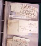 1820-1875 qq centaines de lettres/cartes précurseurs