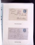1855-1875 Jolie présentation sur les Etoiles de PARIS