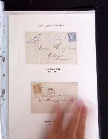 1855-1875 Jolie présentation sur les Etoiles de PARIS