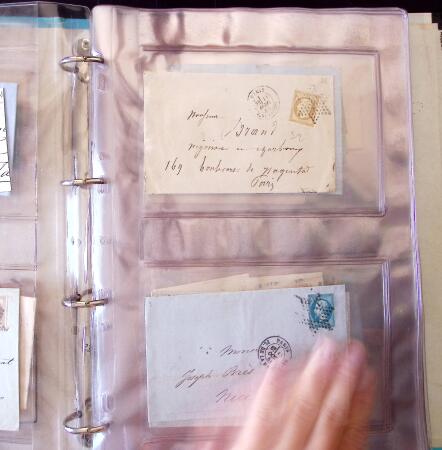 1852-1875 +630 lettres avec étoiles de PARIS en 6